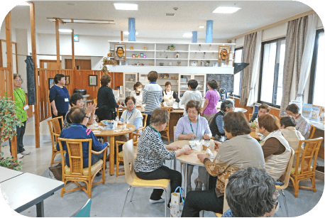 カフェの様子