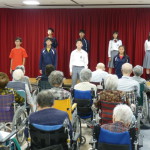 長橋中学校来訪
