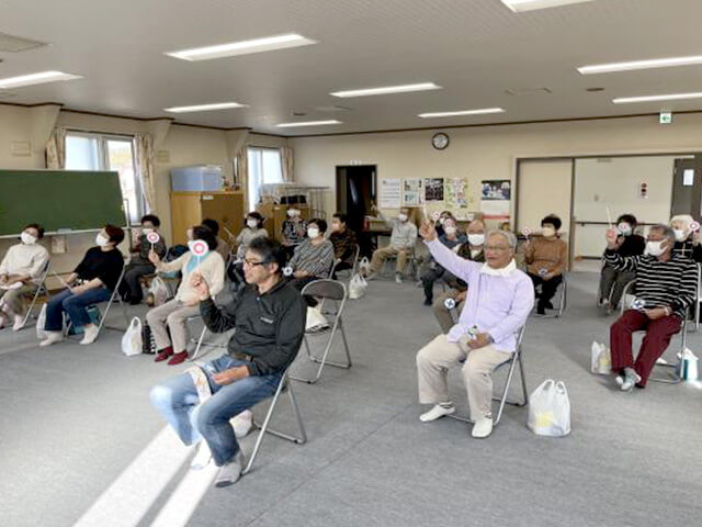 蘭島地域版介護予防教室